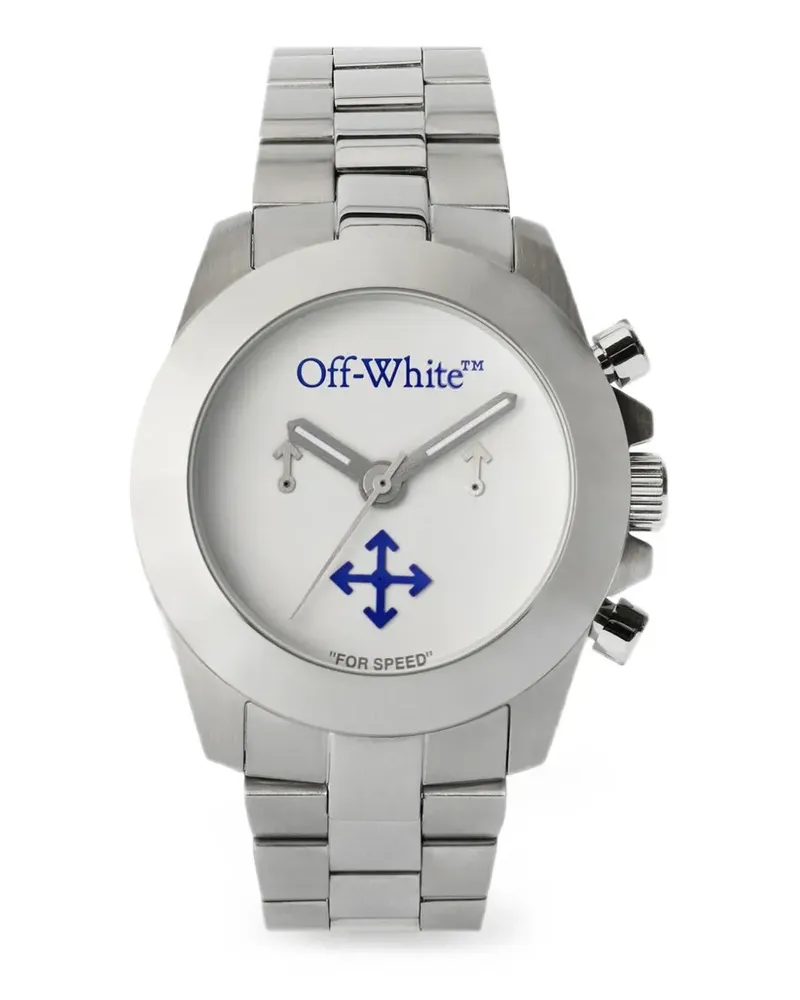 OFF-WHITE Reset chronograph 40mm watch - Weiß Weiß