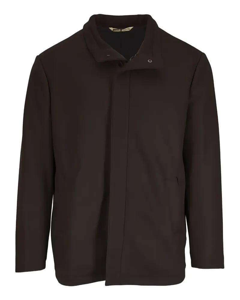 Maurizio Baldassari Karierter Mantel - Braun Braun