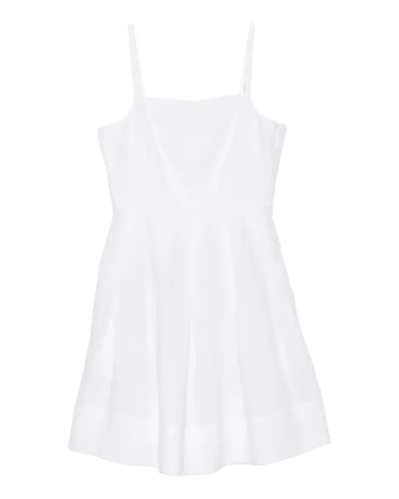 Eleventy spaghetti-strap mini dress - Weiß Weiß