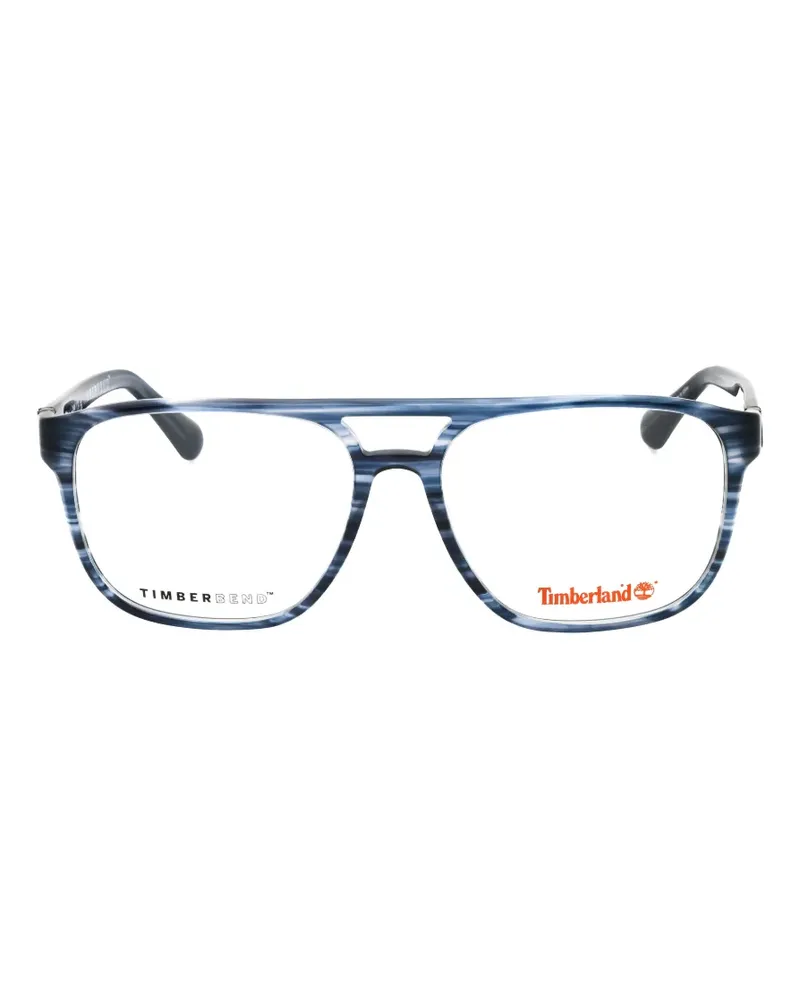 Timberland geometric-frame glasses - Blau Blau