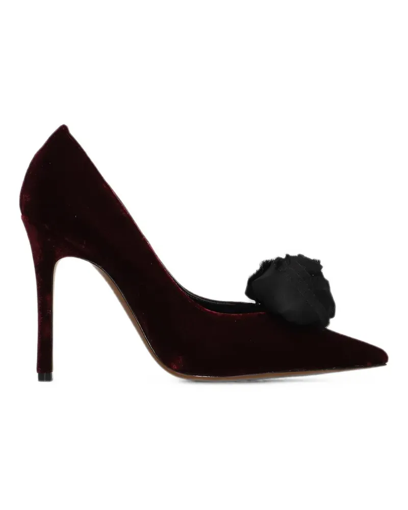 FESTA Milano Lisette Pumps mit Blumenapplikation - Rot Rot