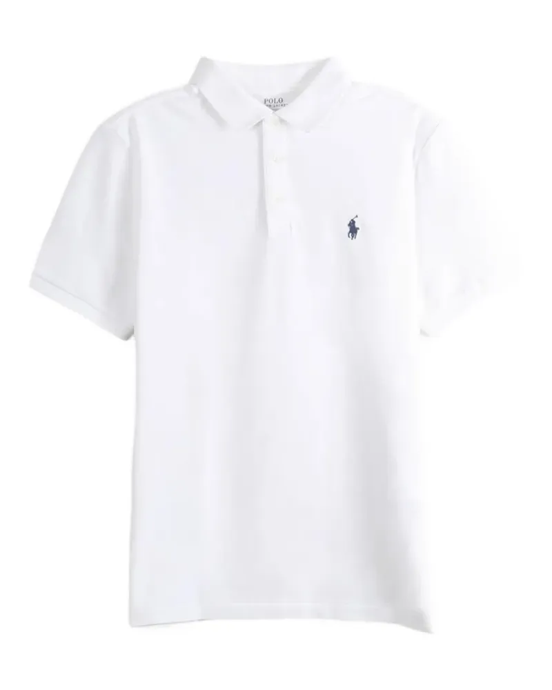 Ralph Lauren logo-embroidered polo shirt - Weiß Weiß