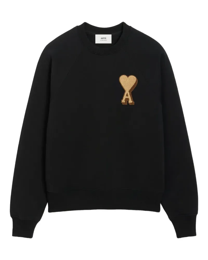 AMI Paris Ami de Coeur Sweatshirt - Schwarz Schwarz
