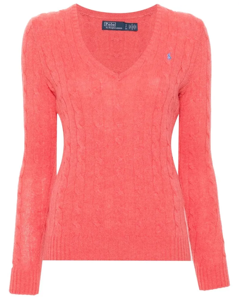 Ralph Lauren Pullover mit Polo Pony - Rosa Rosa