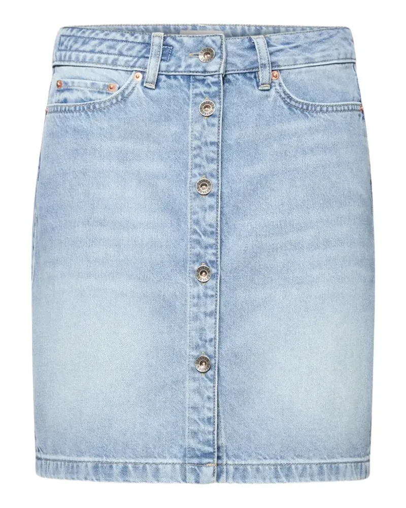 Drykorn Afson buttoned mini skirt - Blau Blau