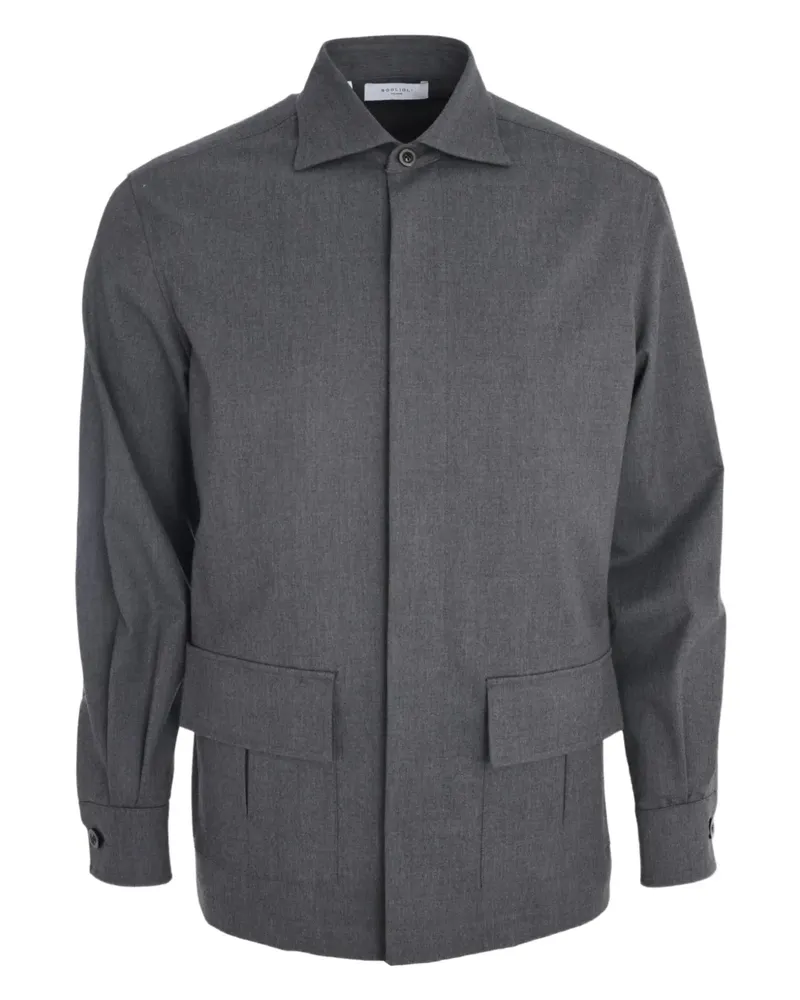 Boglioli long-sleeve shirt - Grau Grau