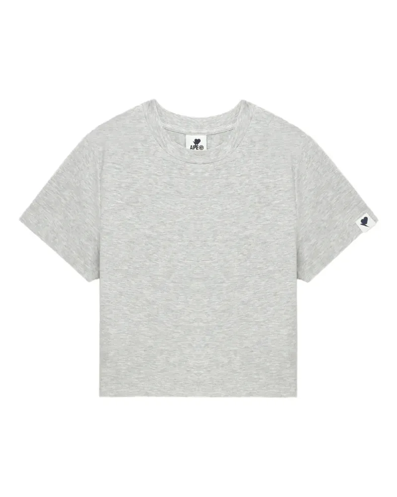 BAPE Cropped-T-Shirt - Grau Grau