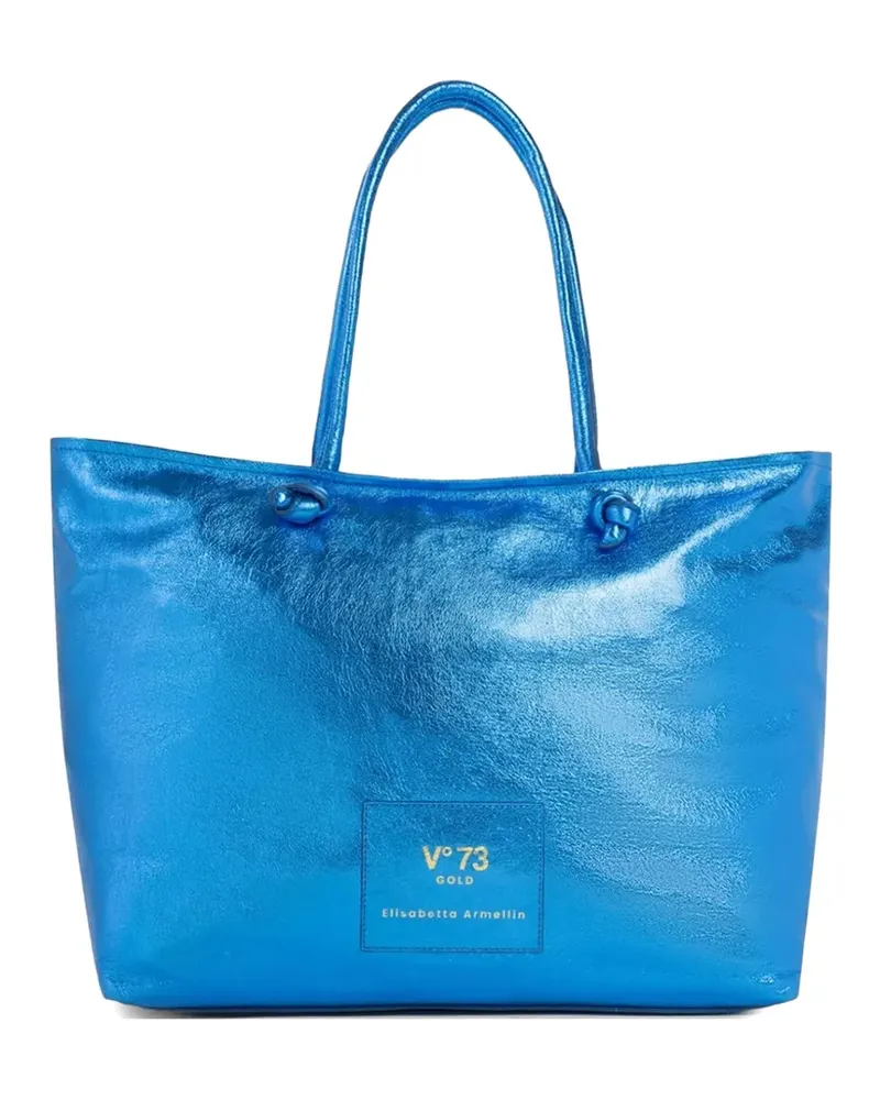 V°73 Eli Pop tote bag - Blau Blau