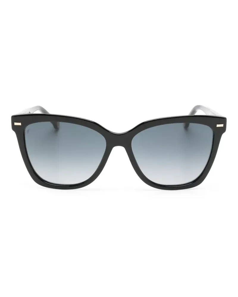 Carolina Herrera New York Cat-Eye-Sonnenbrille - Schwarz Schwarz