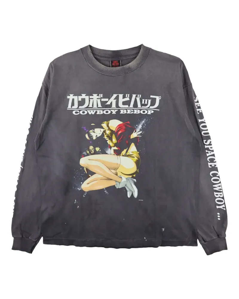 SAINT MXXXXXX x Cowboy Bebop T-Shirt - Schwarz Schwarz