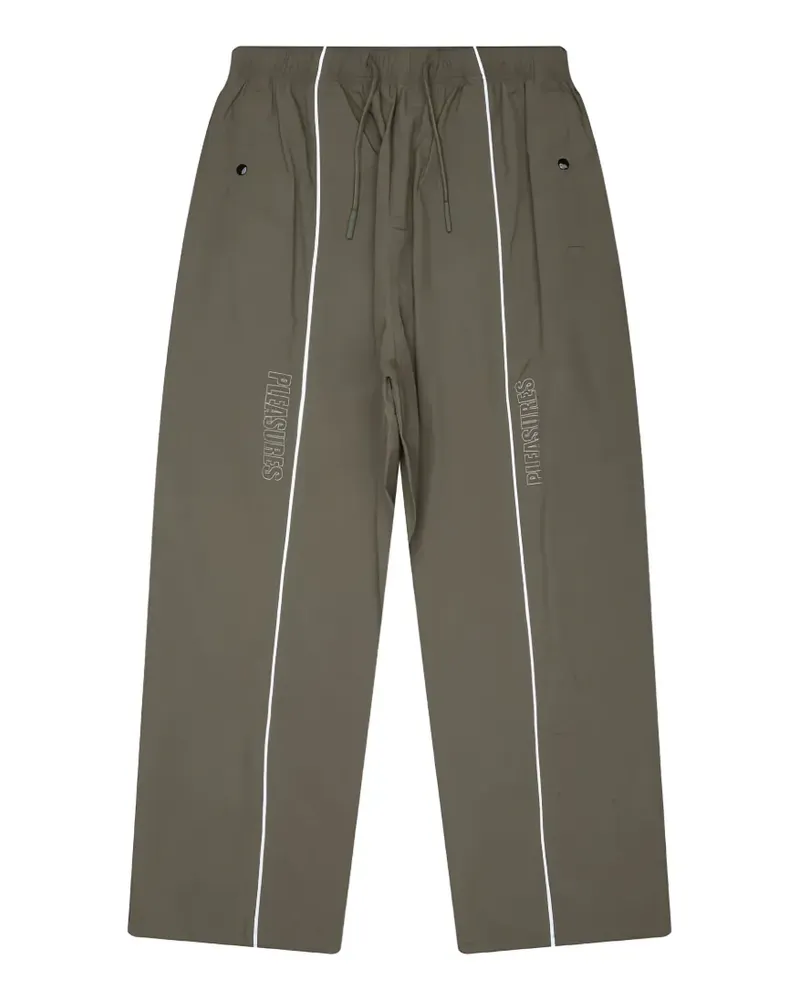 PLEASURES drawstring stripe trousers - Grün Grün