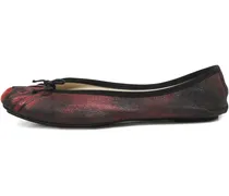 Ballerinas mit Schleifendetail - Schwarz