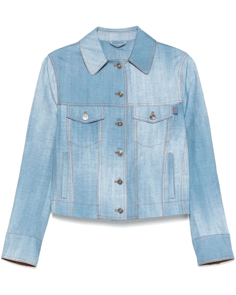 Ermanno Scervino Emy Jacke - Blau Blau