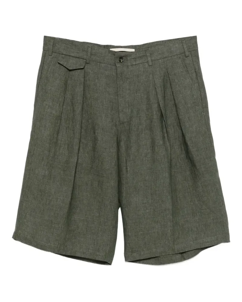 Briglia 1949 pleated shorts - Grün Grün