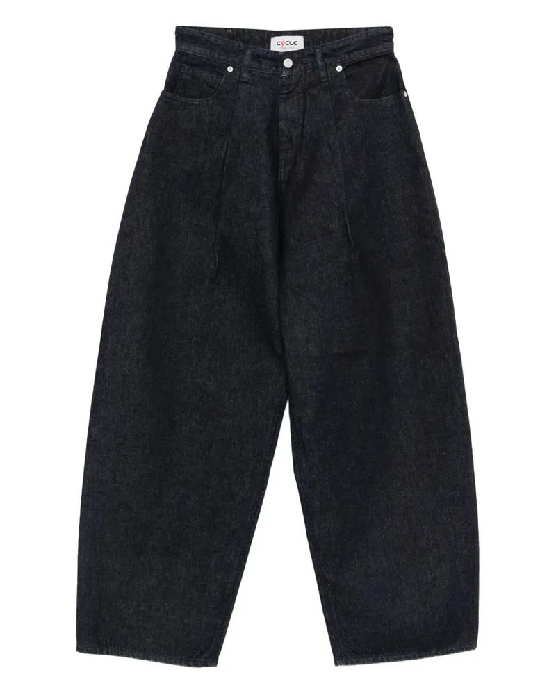 Cycle Jack Jeans mit hohem Bund - Blau Blau