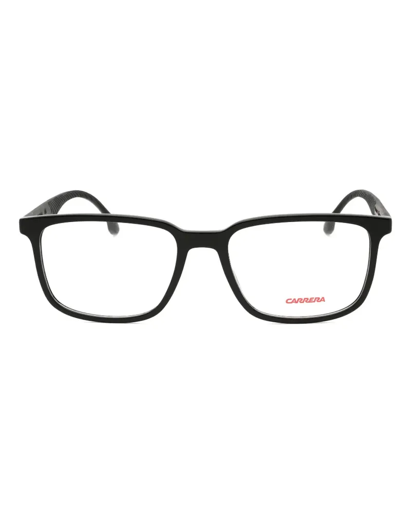 Carrera Brille mit eckigem Gestell - Schwarz Schwarz