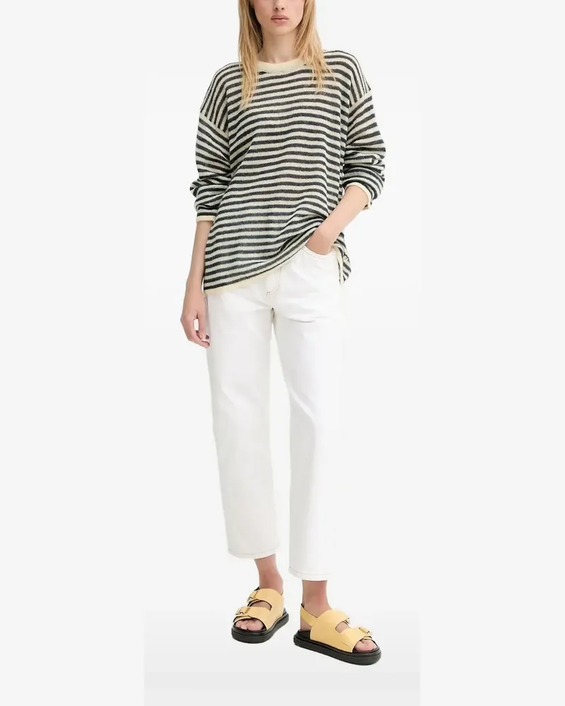 SUNNEI Gestreifter Pullover - Nude Nude