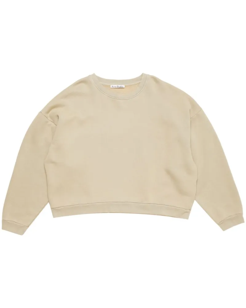 Acne Studios Sweatshirt mit Logo-Patch - Nude Nude