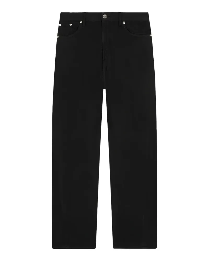 Dondup belt-loop buttoned jeans - Schwarz Schwarz
