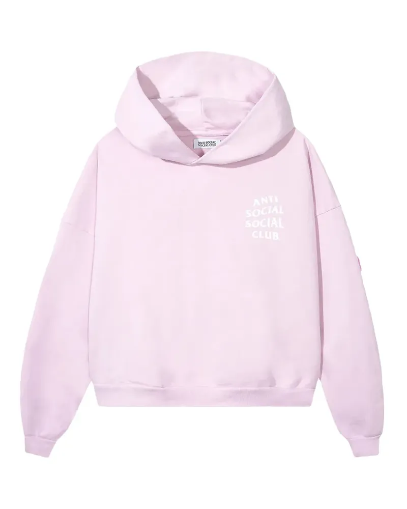 Anti Social Social Club Cosy Hoodie - Rosa Rosa
