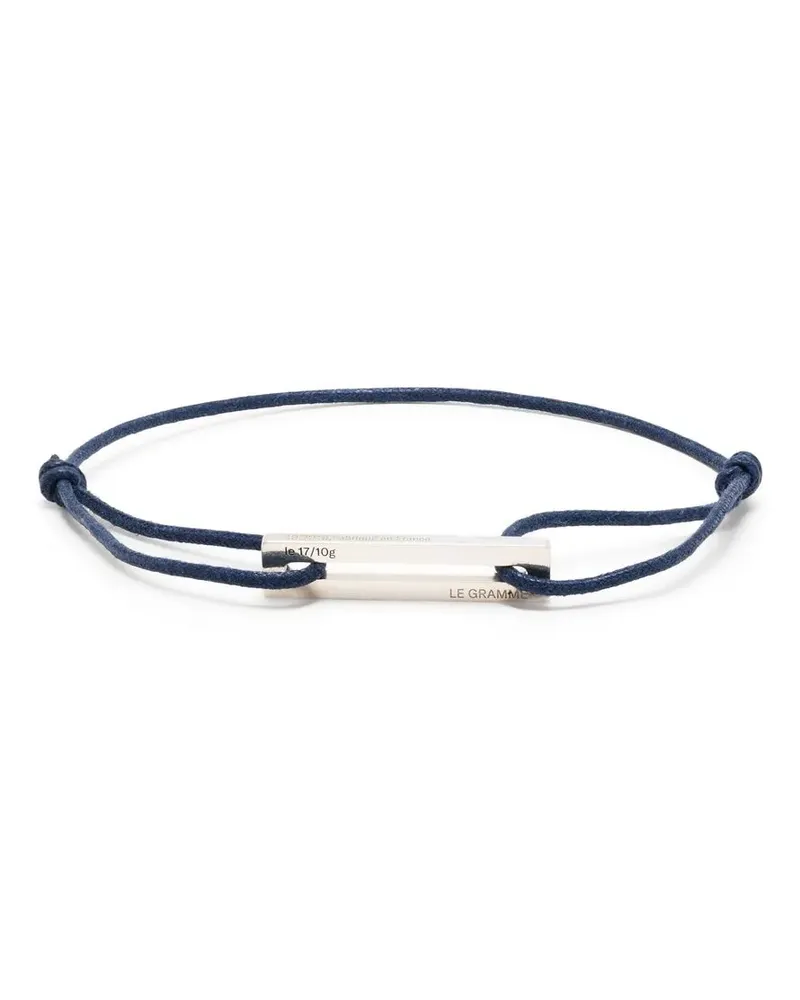Le Gramme Cord-Armband - Silber Silber