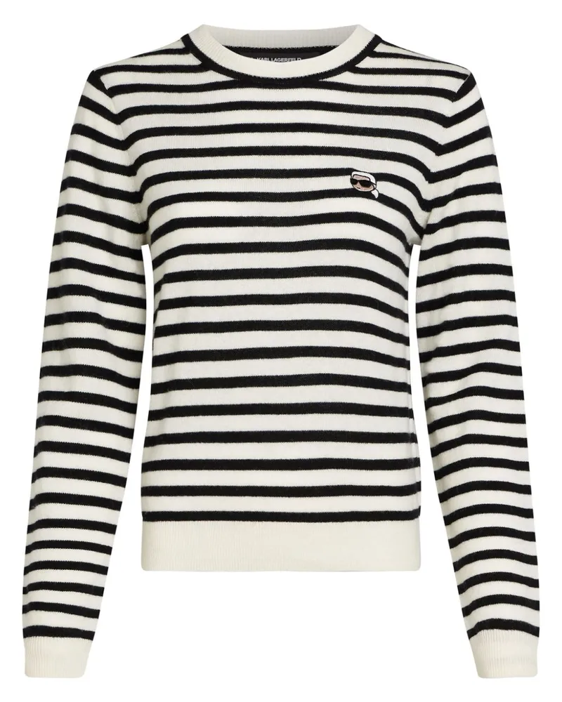 Karl Lagerfeld Ikon Pullover - Schwarz Schwarz