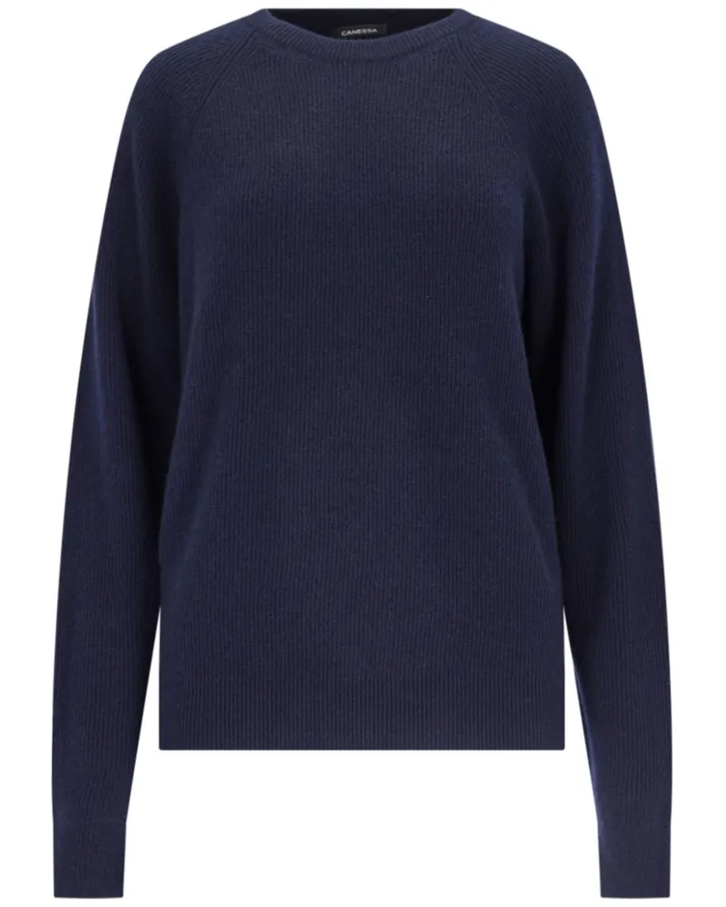 Canessa Pullover aus Kaschmir - Blau Blau