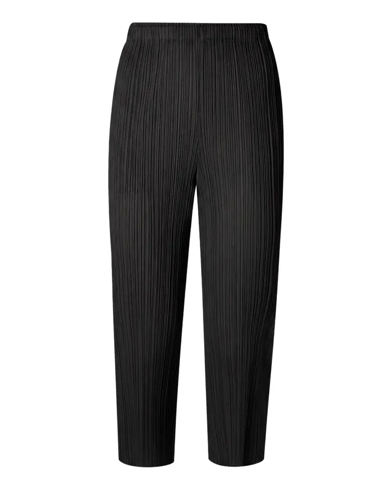Issey Miyake pleated trousers - Schwarz Schwarz