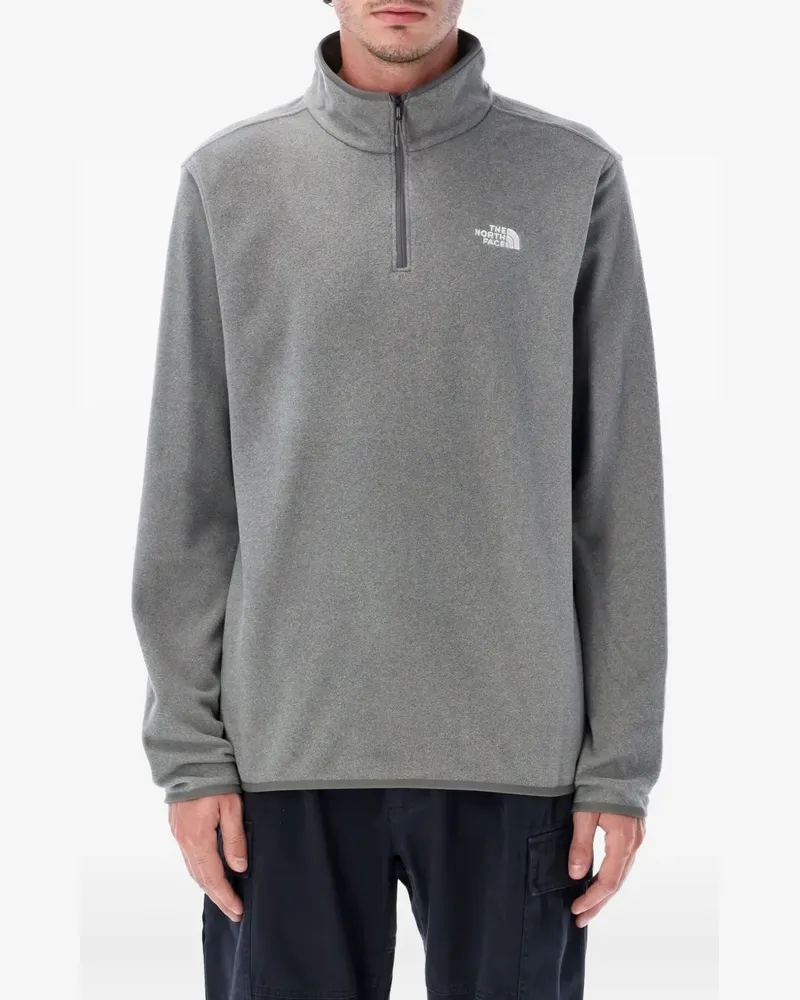The North Face Langarmshirt mit Reißverschluss - Grau Grau