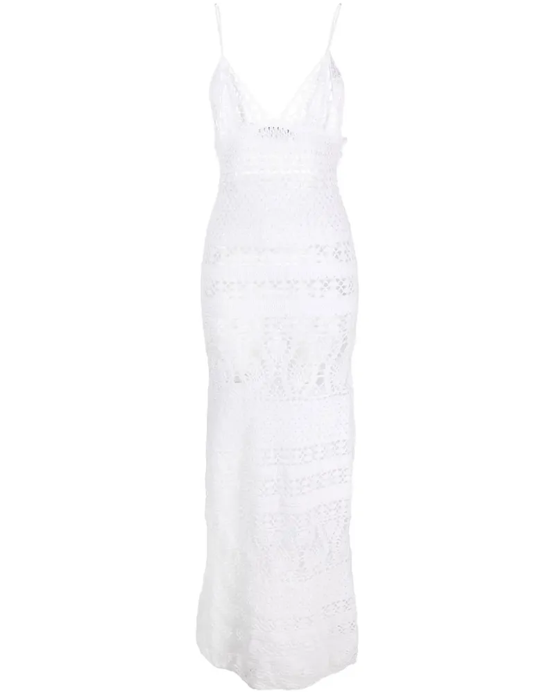 Dsquared2 Gehäkeltes Kleid - Weiß Weiß