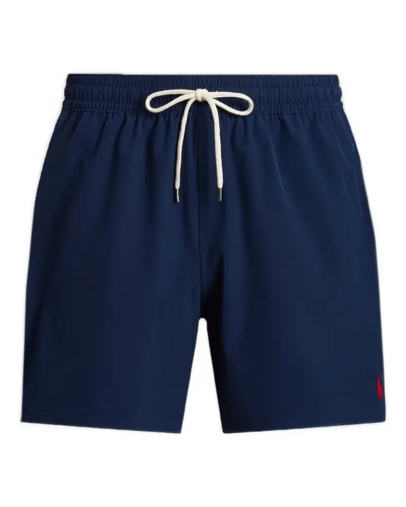 Ralph Lauren drawstring embroidery shorts - Blau Blau