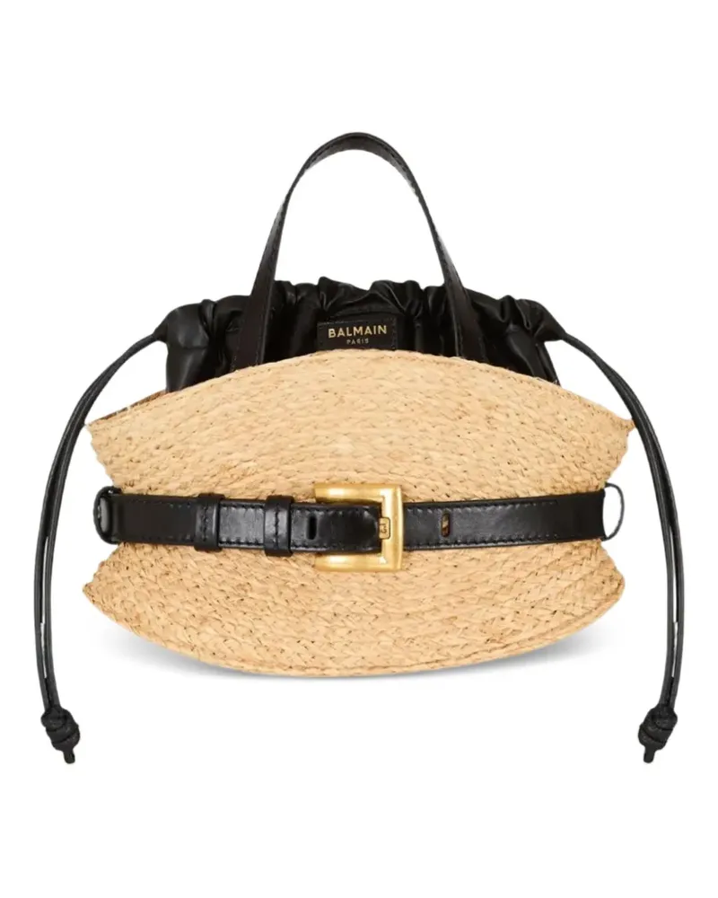 Balmain Shuffle Mini-Tasche - Braun Braun