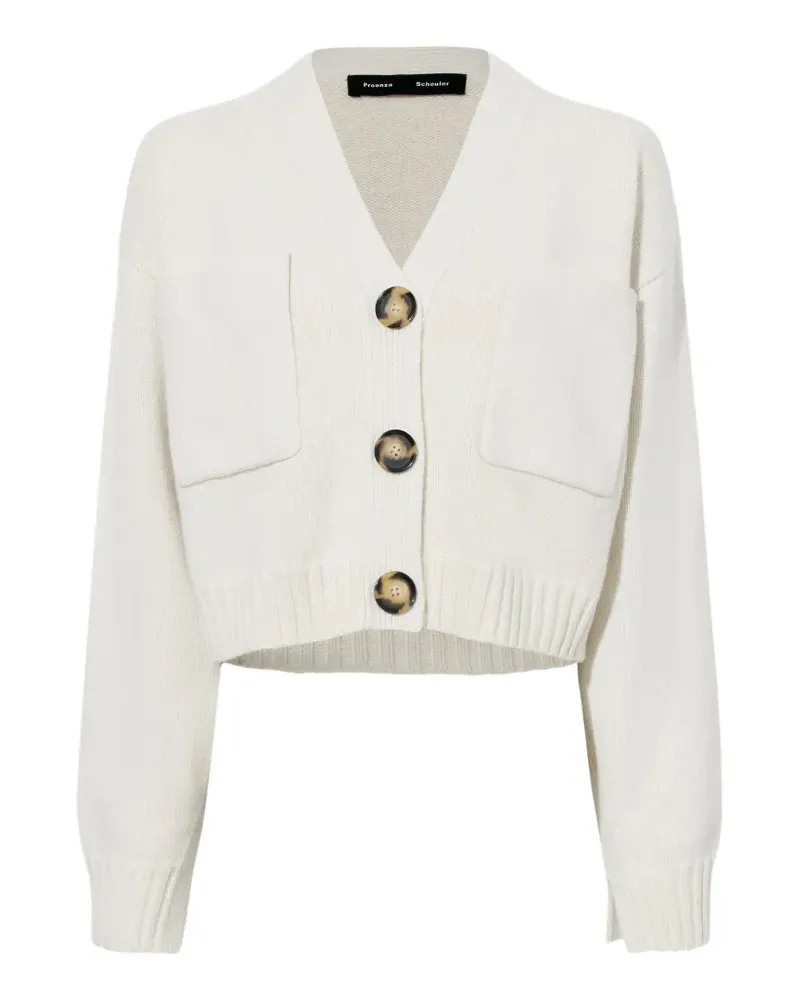 Proenza Schouler Sofia Cardigan aus Kaschmir - Nude Nude