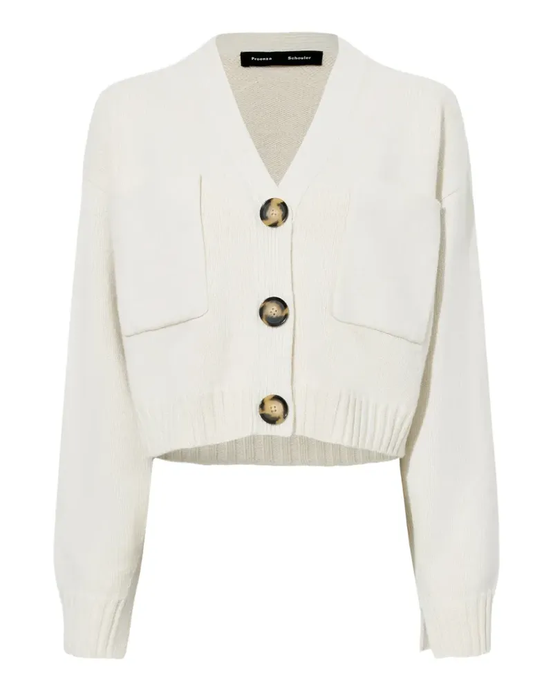Proenza Schouler Sofia Cardigan aus Kaschmir - Nude Nude