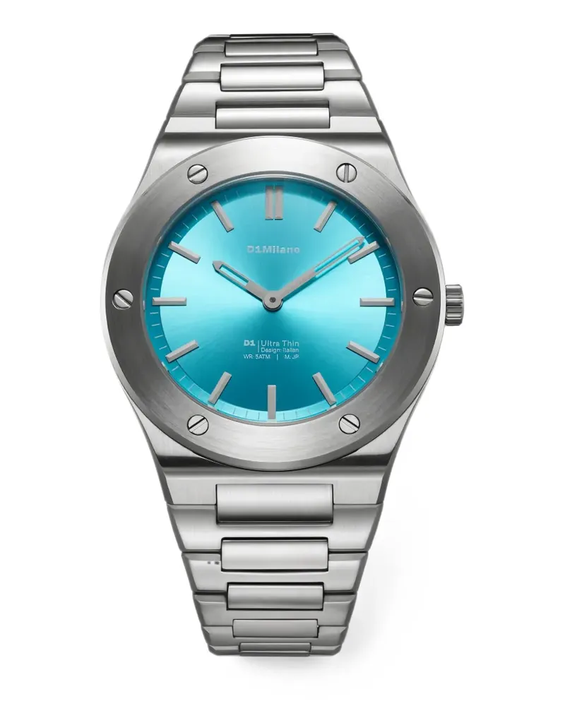 D1 Milano Ultra Thin Armbanduhr 39mm - Blau Blau