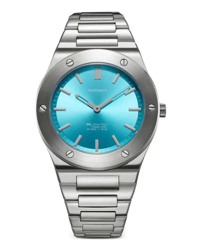D1 Milano Ultra Thin Armbanduhr 39mm - Blau Blau