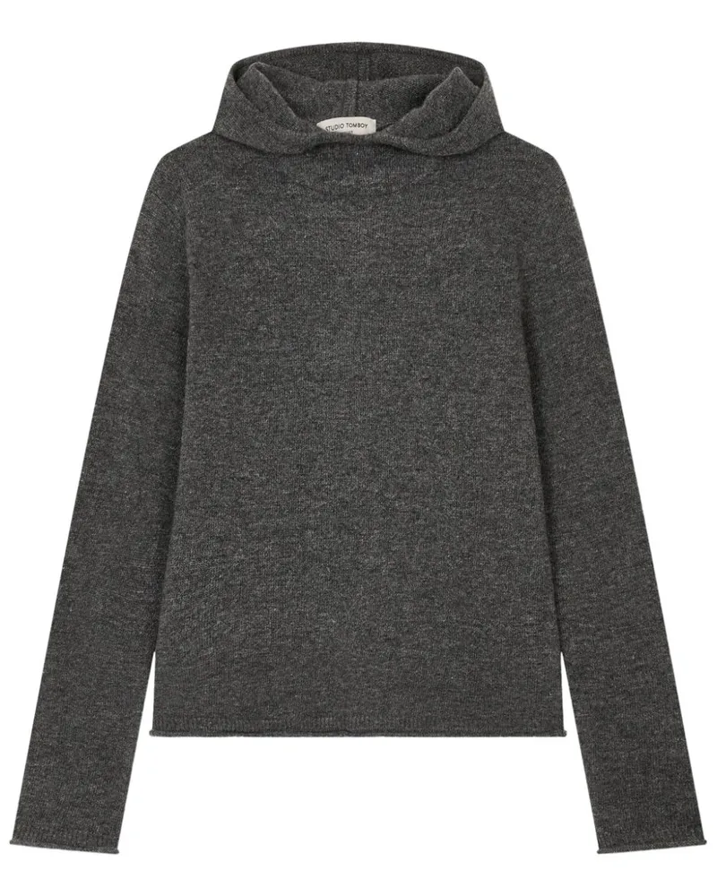 STUDIO TOMBOY Pullover mit Kapuze - Grau Grau