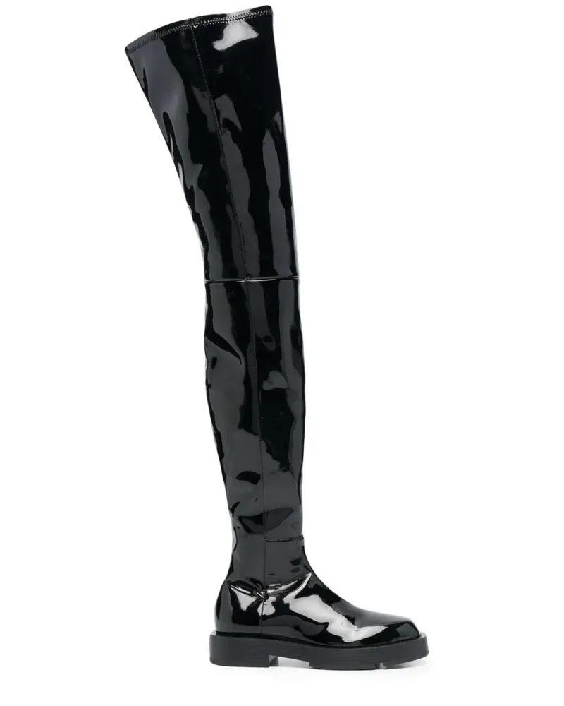 Givenchy 4G Overknee-Stiefel - Schwarz Schwarz