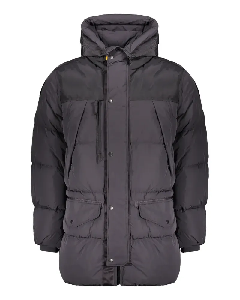 Parajumpers quilted hooded jacket - Grau Grau