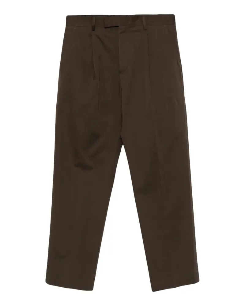 Low Brand Klassische Hose - Braun Braun