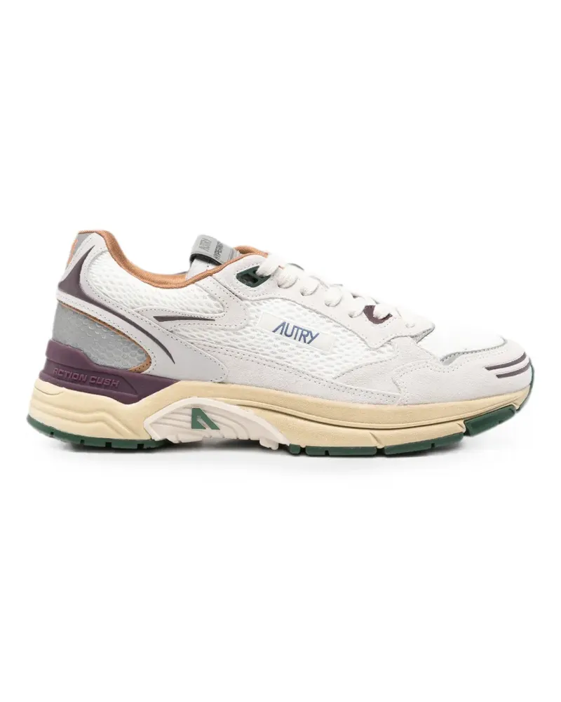 AUTRY Hyperway panelled lace-up sneakers - Weiß Weiß