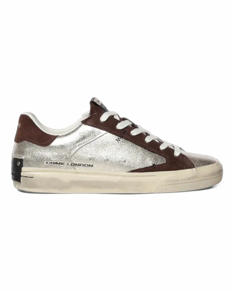 Crime Deconstructed Sneakers mit Metallic-Effekt - Gold Gold