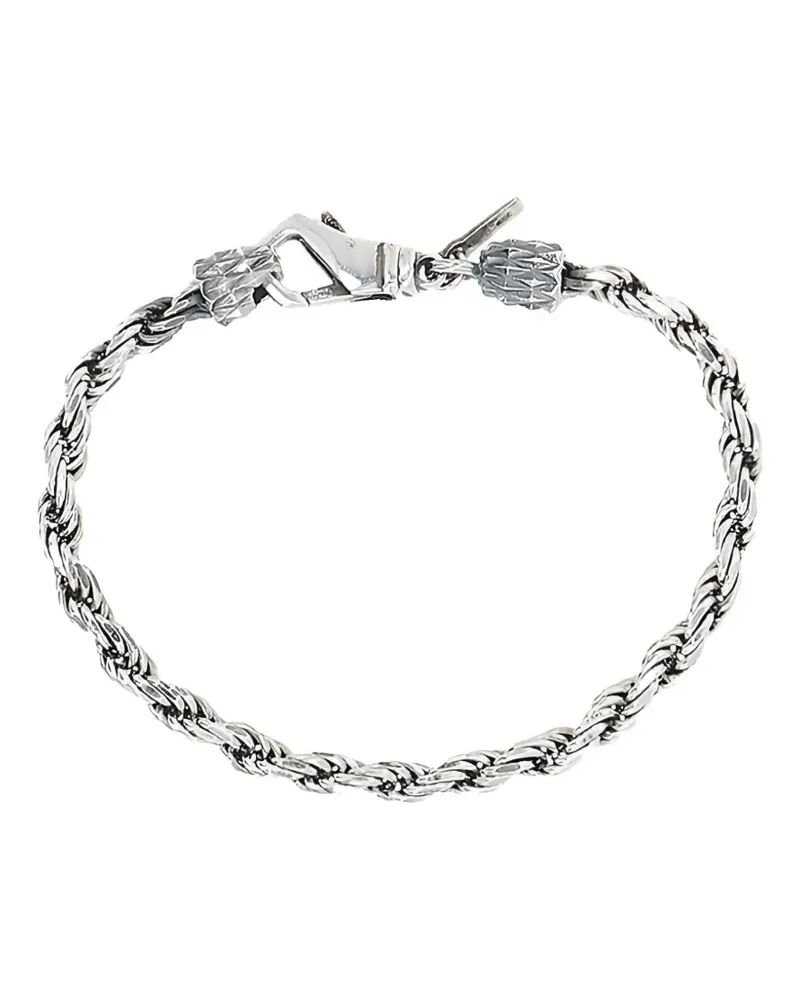 Emanuele Bicocchi Klassisches Kettenarmband - Silber Silber