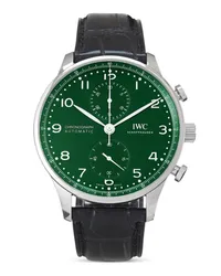 IWC Ungetragener Portugieser Chronograph 41mm Grün