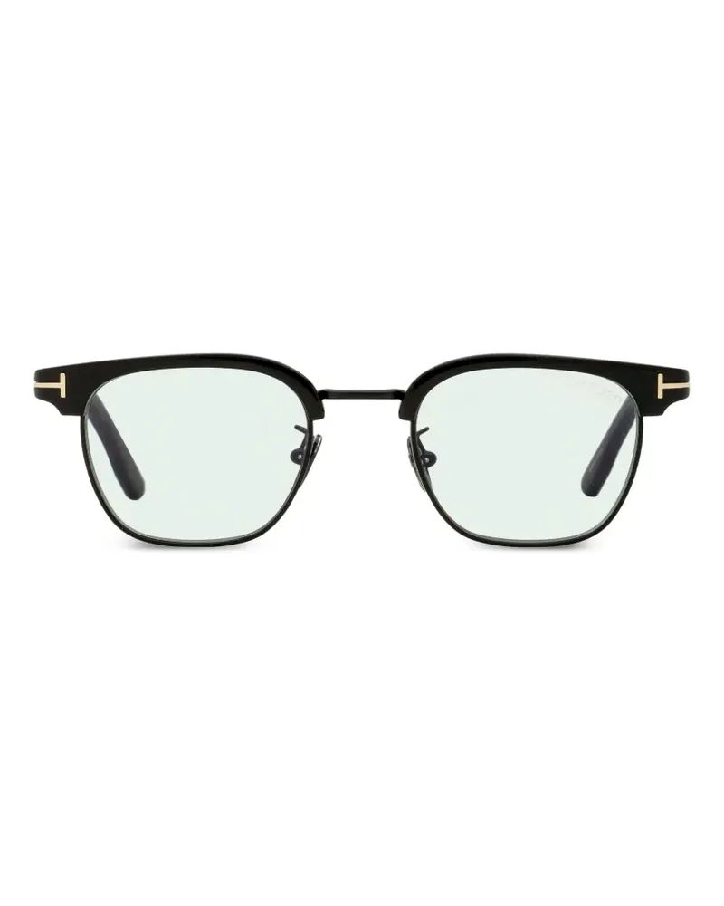 Tom Ford square-frame browline sunglasses - Schwarz Schwarz