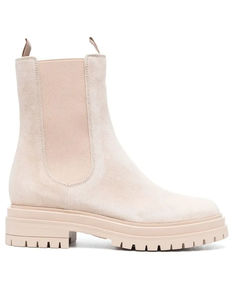 Gianvito Rossi Chester Stiefeletten - Nude Nude