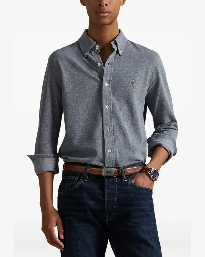 Ralph Lauren Klassisches Hemd - Grau Grau