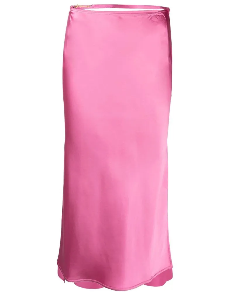 Jacquemus La Jupe Notte Midirock - Rosa Rosa