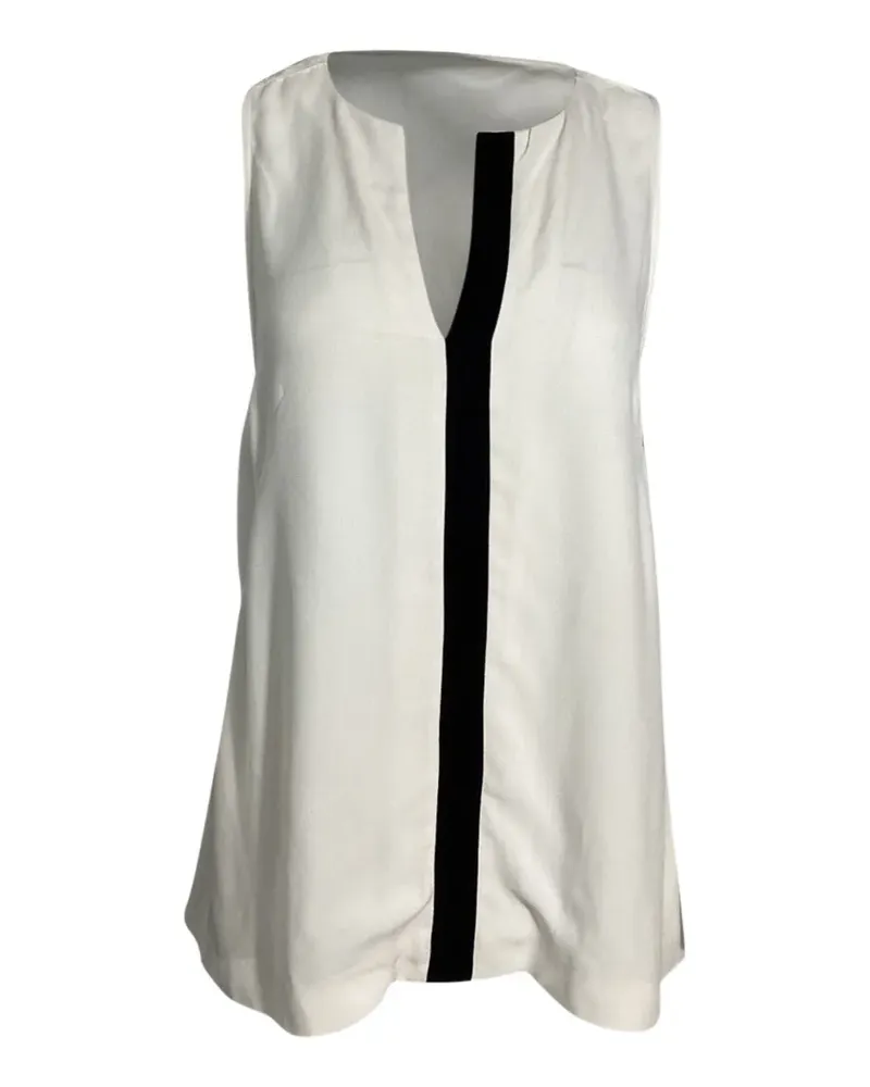 Proenza Schouler Tanktop mit V-Ausschnitt - Weiß Weiß