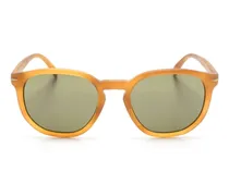 Runde Sonnenbrille mit bedruckten Gläsern